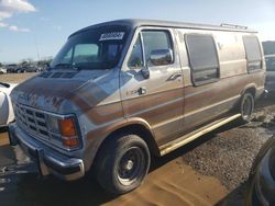 Salvage cars for sale from Copart San Martin, CA: 1989 Dodge RAM Van B250