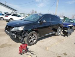 Salvage cars for sale at Pekin, IL auction: 2015 Lexus RX 350 Base