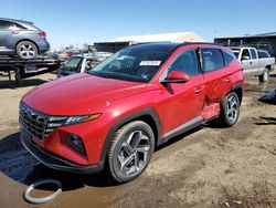 Salvage cars for sale from Copart Brighton, CO: 2022 Hyundai Tucson Limited