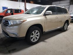 Toyota Highlander salvage cars for sale: 2011 Toyota Highlander Base