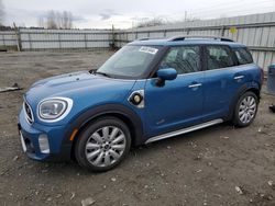 Salvage cars for sale at Arlington, WA auction: 2021 Mini Cooper S E Countryman ALL4