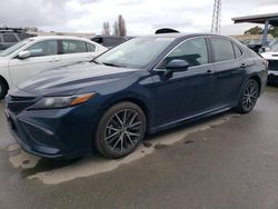 Salvage cars for sale at Vallejo, CA auction: 2021 Toyota Camry SE