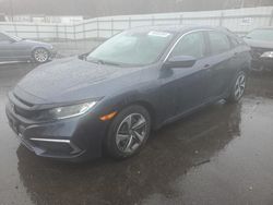 Salvage cars for sale at Assonet, MA auction: 2020 Honda Civic LX