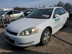 Chevrolet salvage cars for sale: 2010 Chevrolet Impala LS