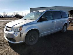 Salvage cars for sale at Rocky View County, AB auction: 2012 Dodge Grand Caravan SE