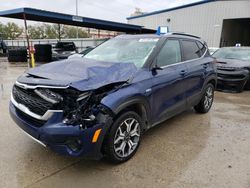 Salvage cars for sale from Copart New Orleans, LA: 2021 KIA Seltos EX