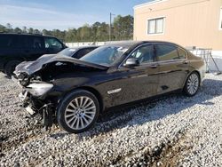 Salvage cars for sale at Ellenwood, GA auction: 2012 BMW 750 LXI