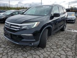 Honda Pilot Touring Vehiculos salvage en venta: 2017 Honda Pilot Touring