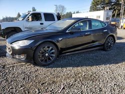 Salvage cars for sale from Copart Graham, WA: 2013 Tesla Model S