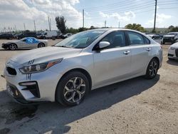 Salvage cars for sale at Miami, FL auction: 2019 KIA Forte FE