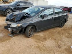 Honda Civic LX salvage cars for sale: 2013 Honda Civic LX