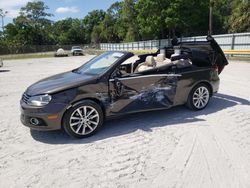 Salvage cars for sale at Fort Pierce, FL auction: 2012 Volkswagen EOS Komfort