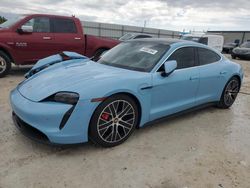 Salvage vehicles for parts for sale at auction: 2020 Porsche Taycan 4S