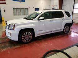Salvage cars for sale at Angola, NY auction: 2016 GMC Terrain Denali