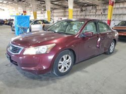 Salvage cars for sale from Copart Woodburn, OR: 2010 Honda Accord LXP