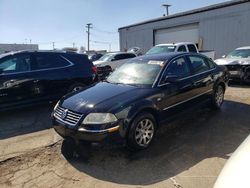 Volkswagen Passat salvage cars for sale: 2001 Volkswagen Passat GLS