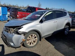 Salvage cars for sale at Woodburn, OR auction: 2013 Toyota Rav4 Limited