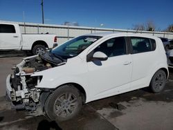 Chevrolet Sonic LS salvage cars for sale: 2016 Chevrolet Sonic LS