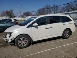 Salvage cars for sale at Moraine, OH auction: 2015 Honda Odyssey EXL