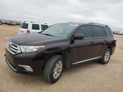 Toyota Highlander salvage cars for sale: 2012 Toyota Highlander Base