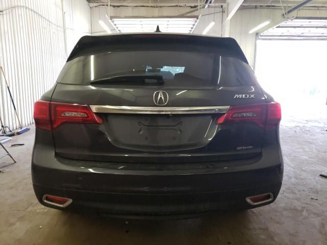 2016 Acura MDX Technology