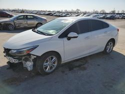 Chevrolet salvage cars for sale: 2016 Chevrolet Cruze LT