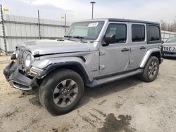 Salvage Cars with No Bids Yet For Sale at auction: 2018 Jeep Wrangler Unlimited Sahara