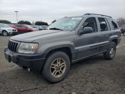 Salvage cars for sale from Copart East Granby, CT: 2004 Jeep Grand Cherokee Laredo