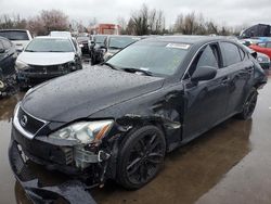 Salvage cars for sale from Copart Woodburn, OR: 2007 Lexus IS 250