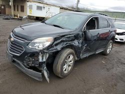 Salvage cars for sale at New Britain, CT auction: 2016 Chevrolet Equinox LT