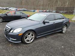 Mercedes-Benz E 350 4matic salvage cars for sale: 2013 Mercedes-Benz E 350 4matic