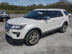 Salvage cars for sale at Cartersville, GA auction: 2019 Ford Explorer XLT