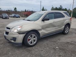 Salvage cars for sale at Gaston, SC auction: 2011 Chevrolet Equinox LS