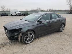 Salvage vehicles for parts for sale at auction: 2015 Ford Fusion Titanium