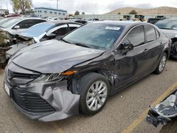 Toyota Camry le salvage cars for sale: 2020 Toyota Camry LE