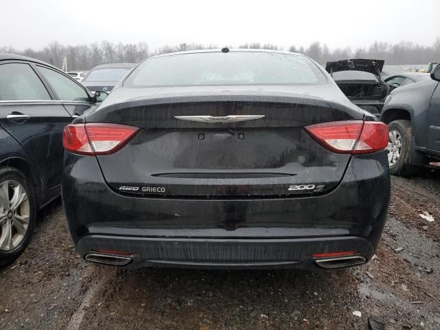 2015 Chrysler 200 S