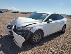 Salvage cars for sale at Phoenix, AZ auction: 2016 Ford Fusion S