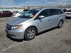 Salvage cars for sale from Copart Van Nuys, CA: 2014 Honda Odyssey EXL