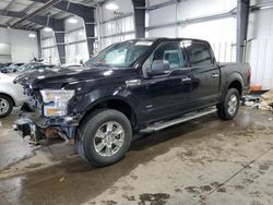 Ford salvage cars for sale: 2017 Ford F150 Supercrew