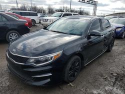 Salvage cars for sale from Copart Columbus, OH: 2016 KIA Optima LX