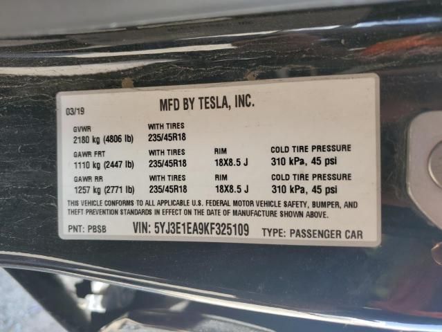 2019 Tesla Model 3