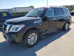 Salvage cars for sale from Copart Orlando, FL: 2018 Nissan Armada SV