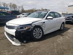 Salvage cars for sale at Spartanburg, SC auction: 2017 KIA Optima EX