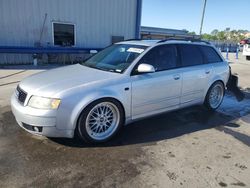 Audi A4 salvage cars for sale: 2004 Audi A4 1.8T Avant Quattro