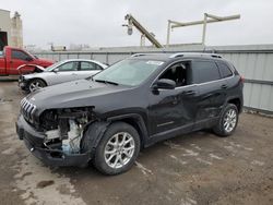 Salvage cars for sale at Kansas City, KS auction: 2014 Jeep Cherokee Latitude