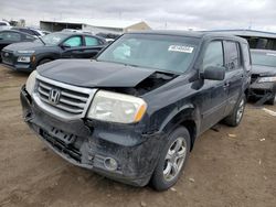 Honda Pilot salvage cars for sale: 2013 Honda Pilot Exln