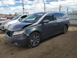 Salvage cars for sale from Copart Colorado Springs, CO: 2014 Honda Odyssey Touring