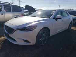 Salvage cars for sale from Copart Elgin, IL: 2017 Mazda 6 Grand Touring