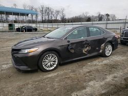 Salvage cars for sale at Spartanburg, SC auction: 2018 Toyota Camry L