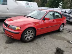 Salvage cars for sale at Arlington, WA auction: 2004 BMW 325 XI